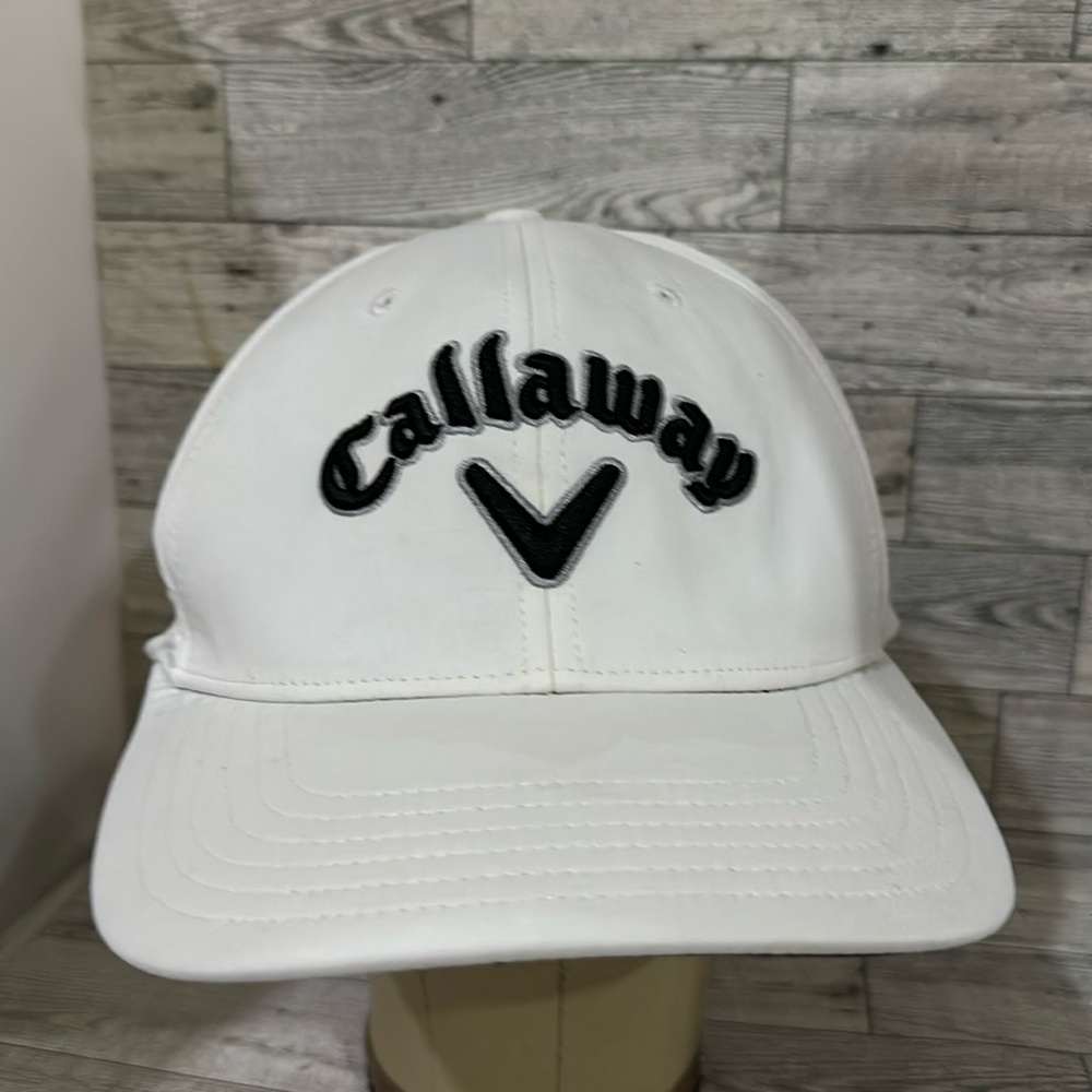 Callaway  the Biltmore men’s white fitted golf baseball cap hat